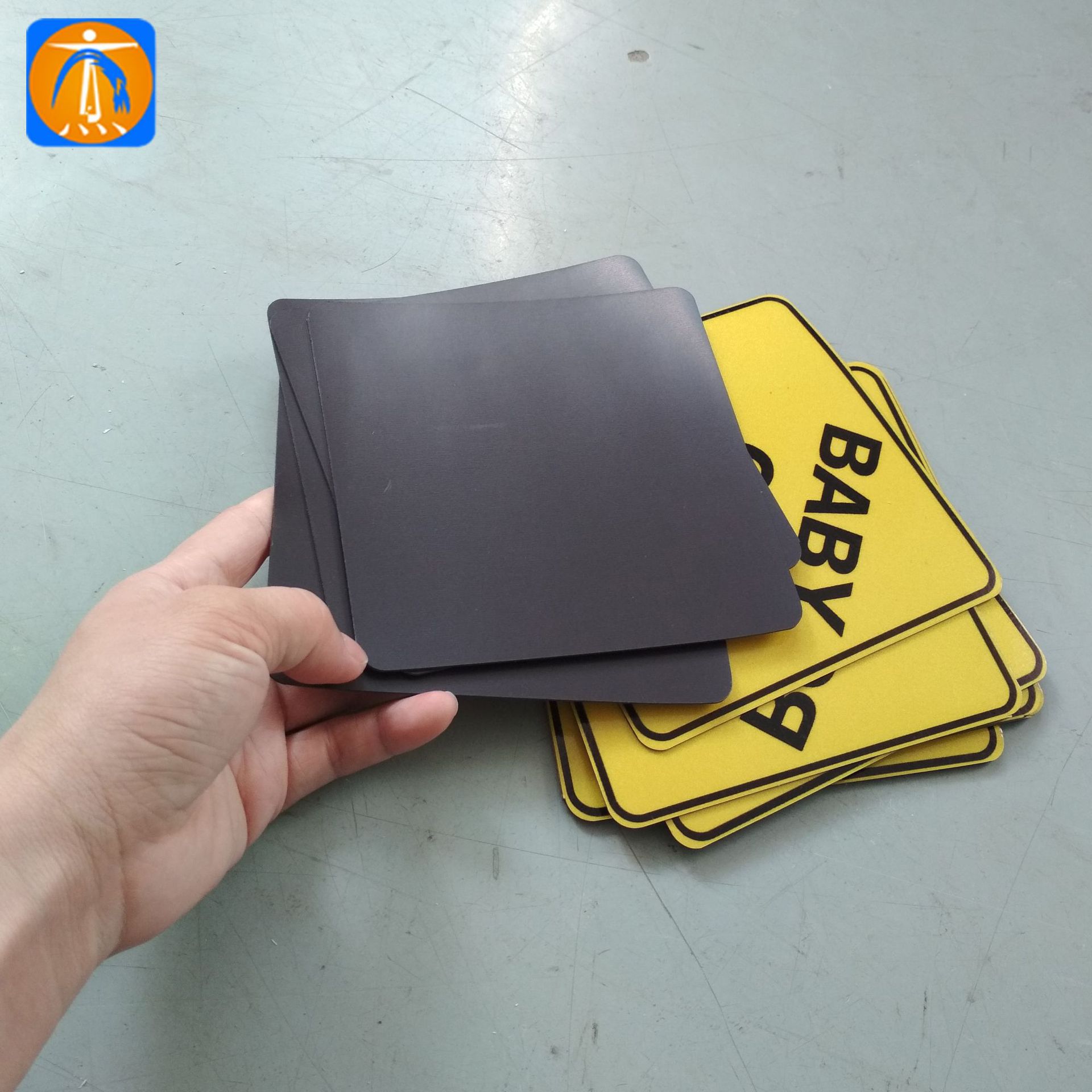 工厂制作 新品活动宣传磁性贴铁粉纸 定制款冰箱贴卡通汽车磁性贴