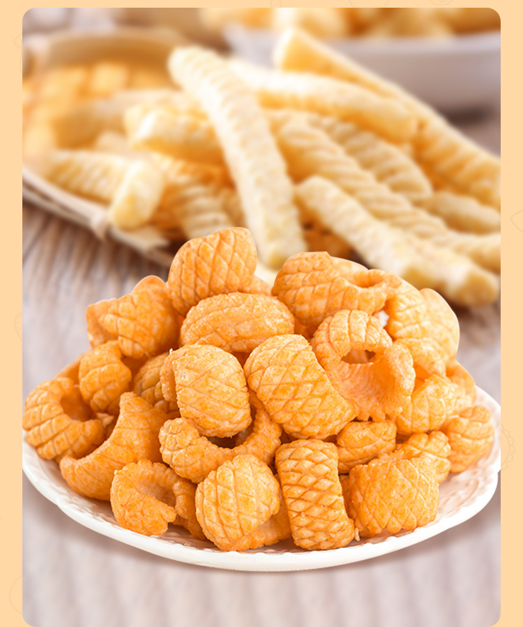 彩伦黄金鱿鱼卷龙虾片 罐装网红香脆膨化零食泰国风味塔烤努虾条