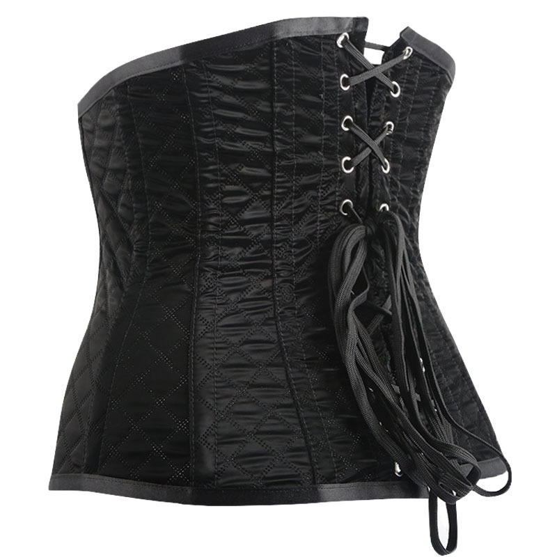 欧美钢骨束腰塑身衣上半身宫廷束身corset骨衣紧身胸衣女束胸胸托