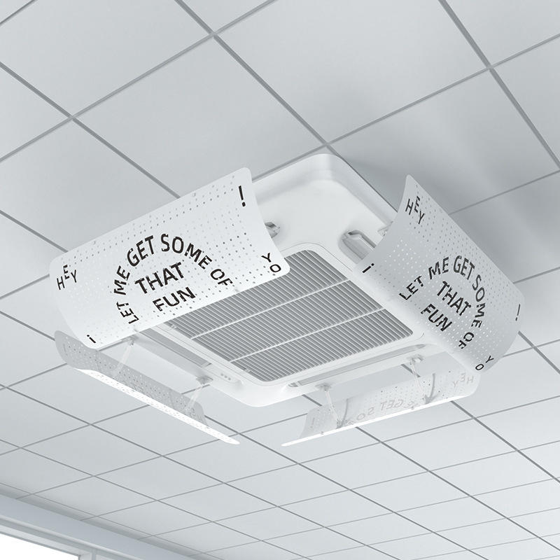中央空调挡风板防直吹天花机挡板吸顶空调挡冷气空调挡风罩导风板