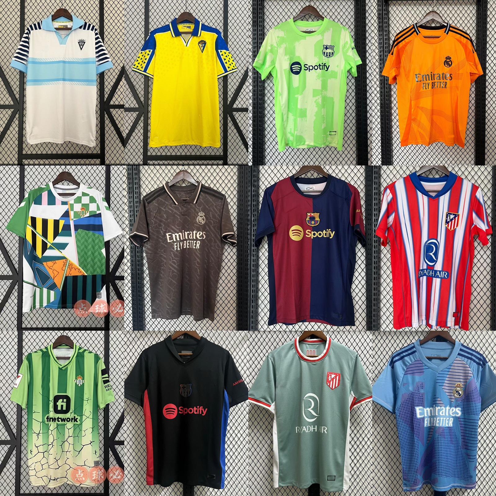 24-25球衣皇家贝蒂斯伊斯科巴萨 加的斯 塞尔维亚瓦伦西亚足球服