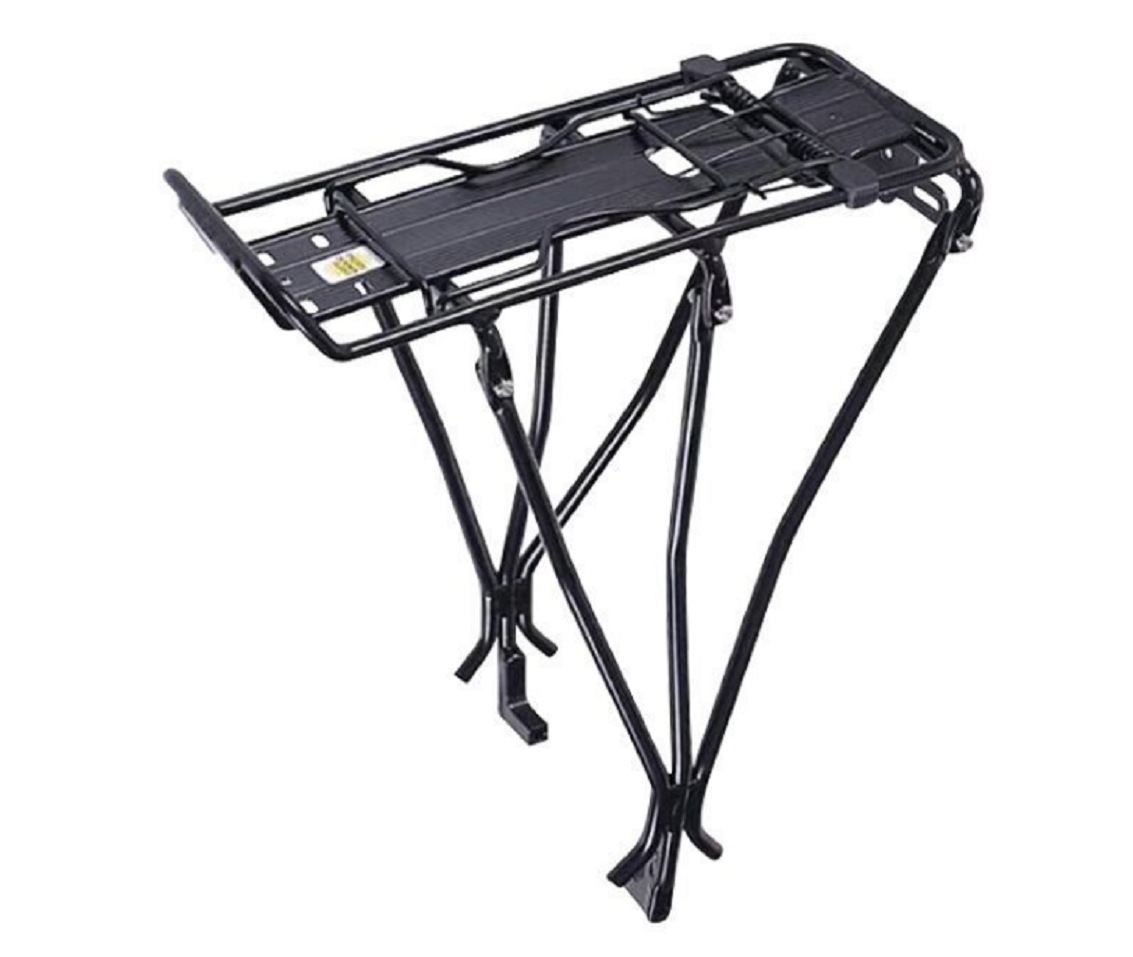 厂家批发碟刹货架 铝合金三支载物架 山地自行车后衣架 单车配件