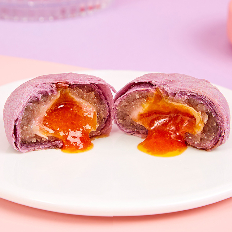 流心芋泥酥芋头酥奶黄流心酥整箱包邮批发休闲零食品糕点蛋黄酥