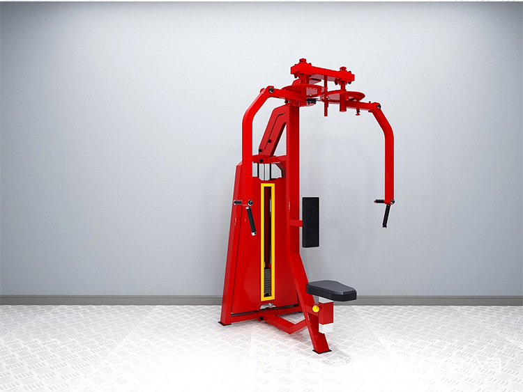 直臂夹胸训练器商用健身房反飞鸟蝴蝶机坐姿推胸扩胸力量综合训练