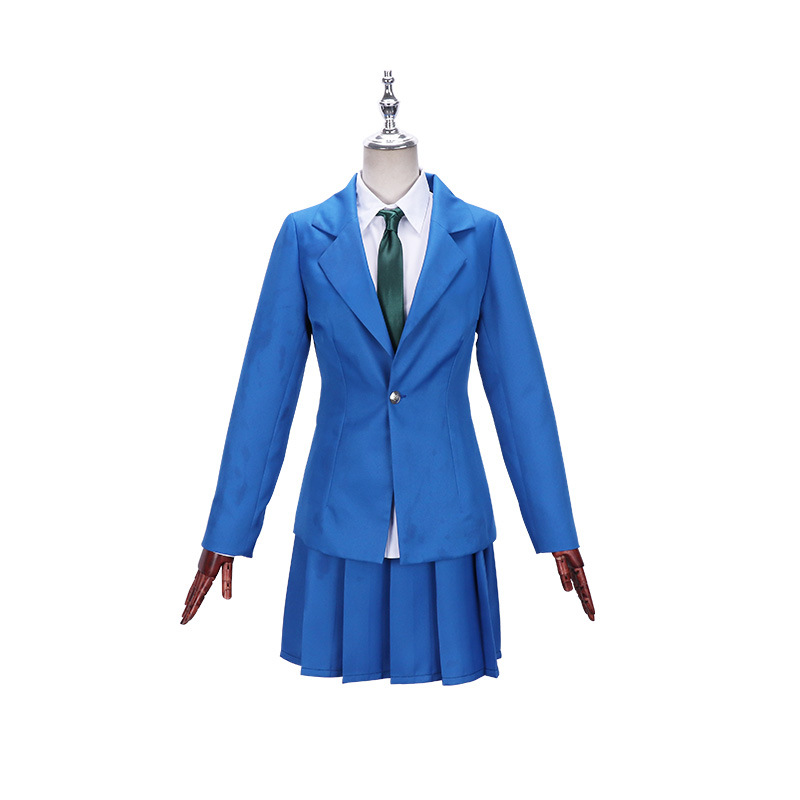 名侦探 工藤新一 毛利兰天使小兰米花高中校服柯南 cosplay服装