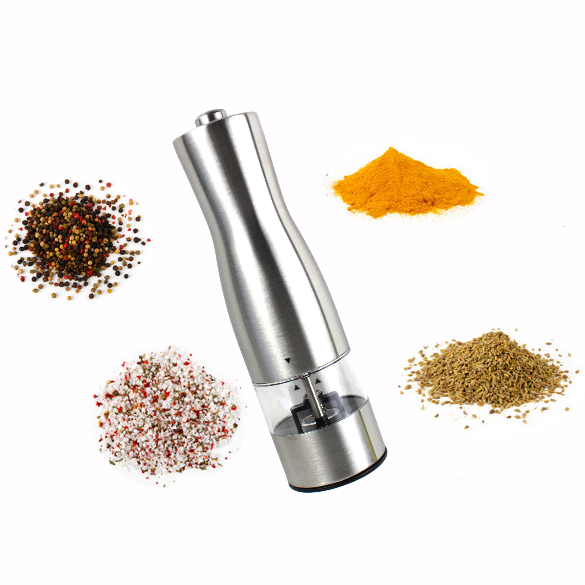 Factory Production Household Portable Stainless Steel Coffee Grinder Manual Grinding Machine Manual Pepper Grinding