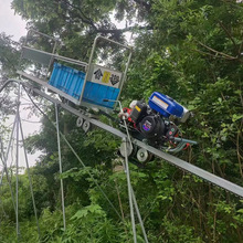 自走单轨运输车山地果园大棚茶园爬坡载货搬运轨道行走过山小火车