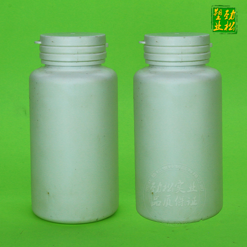 HDPE撕拉盖瓶食品200-225毫升ml口香糖瓶子白色木糖醇保健品瓶