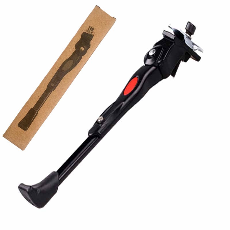 山地自行车铝中单支撑脚撑折叠车停车架公路车26寸中支轻便折叠