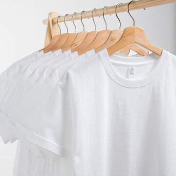 重磅200g纯棉纯白色短袖t恤男夏季简约潮流百搭打底衫男生上衣