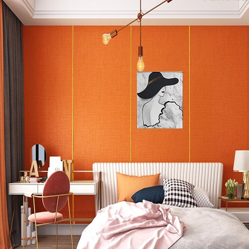 墙布自粘加厚客厅卧室防潮壁布电视背景墙纸床头软包墙板装饰壁纸