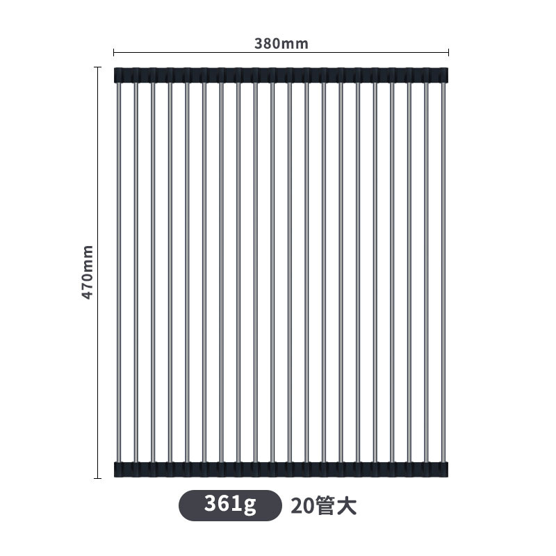 沥水架304不锈钢水槽碗碟收纳置物架 厨房折叠果蔬滤水架源头厂家