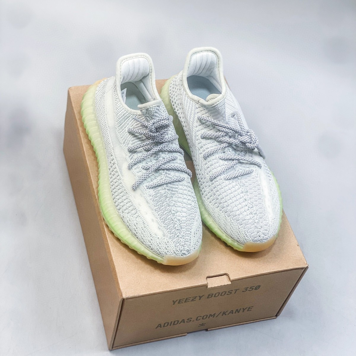 莆田椰子鞋350v2升级版爆米花休闲透气缓震舒适轻boost中底运动鞋