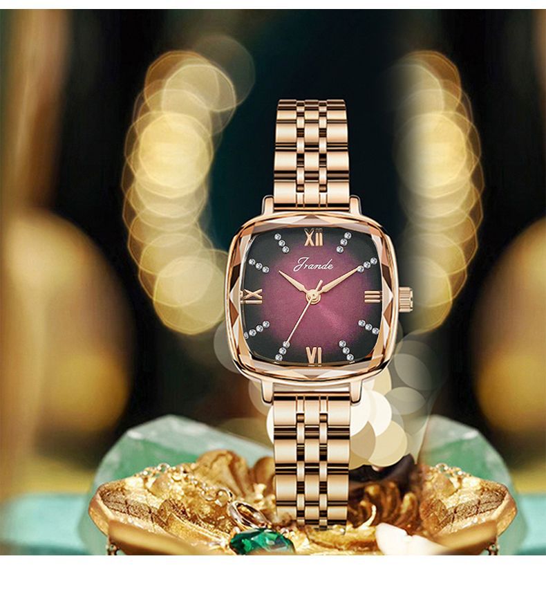歌浪迪女款手表抖音热销女士手表grande新款女士优雅手表