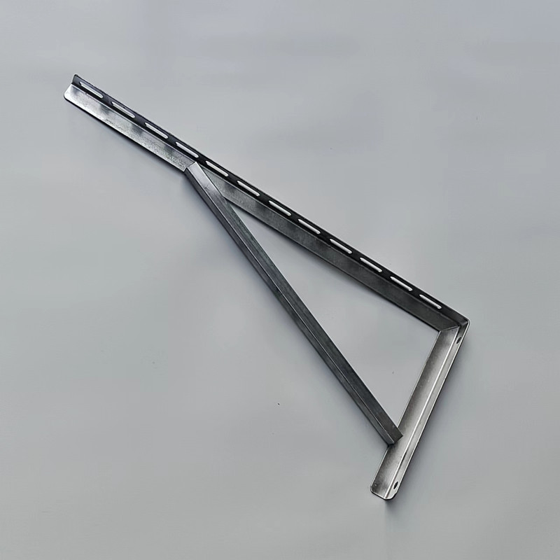 热度角铁支撑架架线托架墙上置物架层板托加厚室外燃气三角支架厚