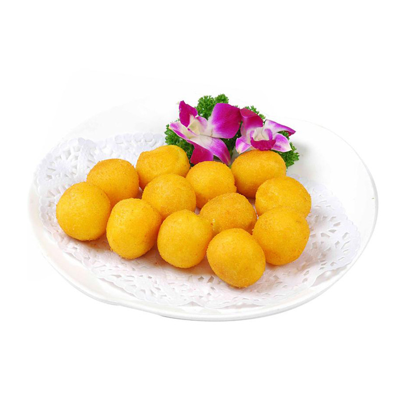 安井香芋地瓜丸10包*400克/包家用油炸小吃冷冻食品紫薯球