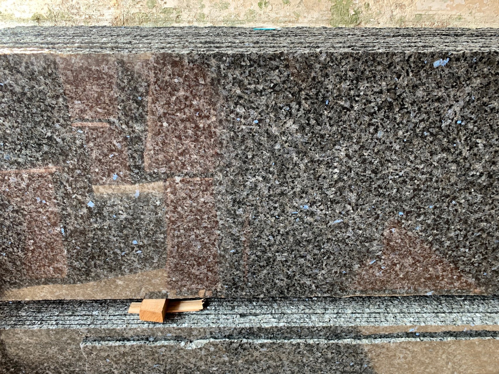 蓝钻花岗岩石材蓝珍珠大理石兰珍珠外墙干挂石材飘窗台面室内地砖-阿