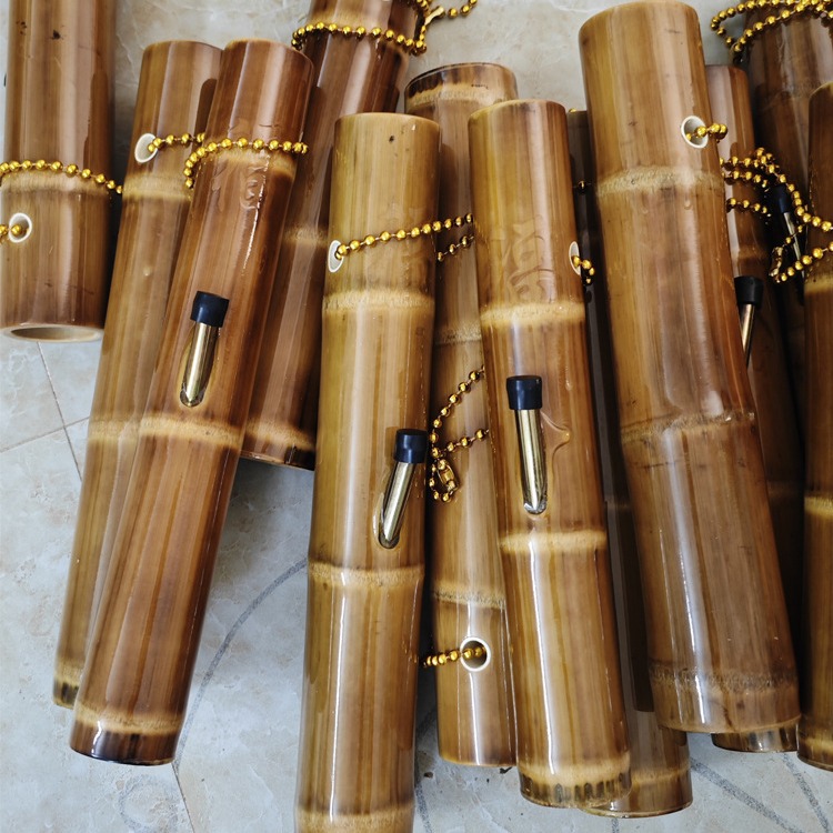 广东湛江茂名云南长短款竹子水烟筒大碌竹便携水过滤烟具烟斗特产