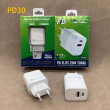 PD18W手机适配器USB+Typec多端口快充充电头适用苹果美规欧规充头