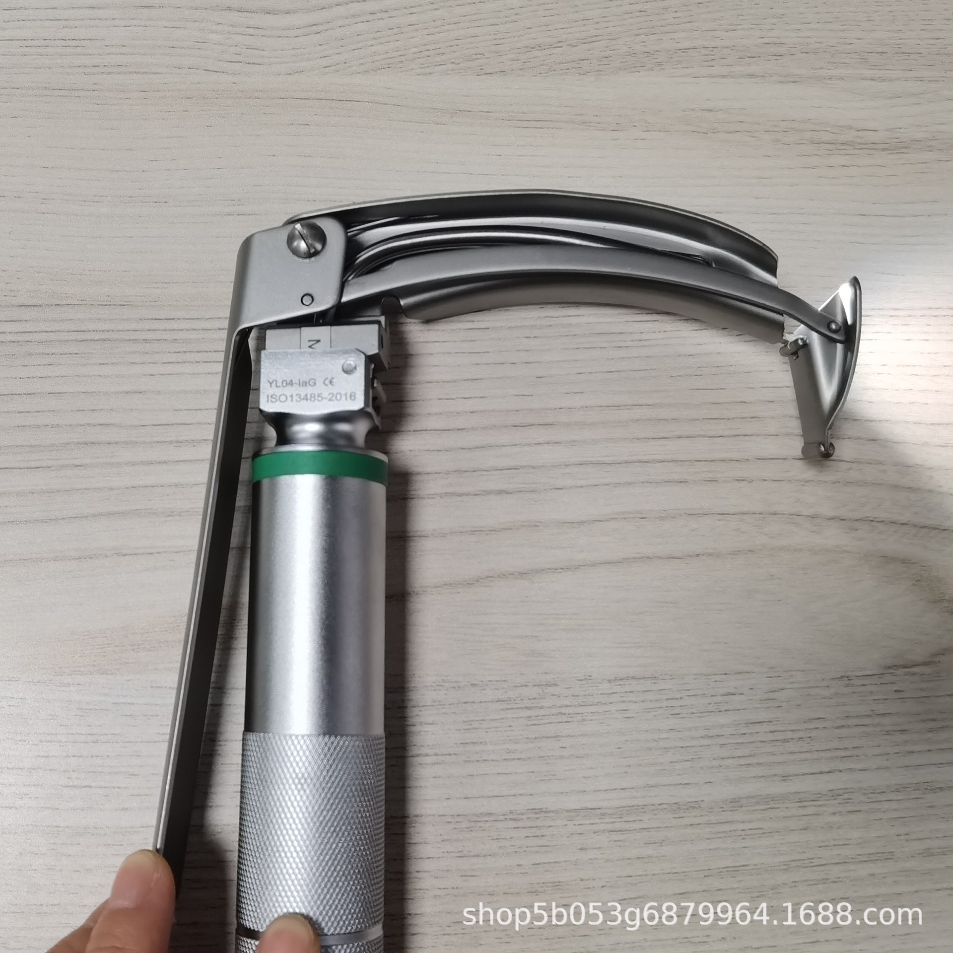 成人/小儿麻醉咽喉镜|困难带弯钩型喉镜|医用麻醉咽喉镜