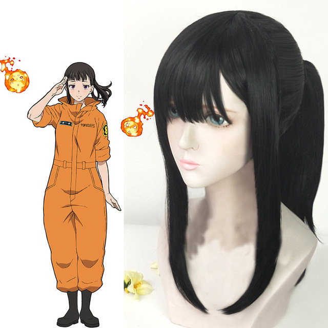 炎炎消防队cosplay假发动漫森罗日下部日下部环古达猫妖亚瑟爱丽