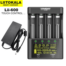 LiitoKala lii-600 LCD液晶显示屏 锂电池充电器 触屏测容量放电