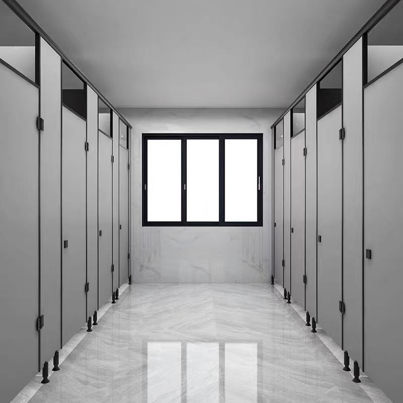 定制公共卫生间隔断墙学校淋浴间pvc抗倍特防水挡板简易厕所隔断