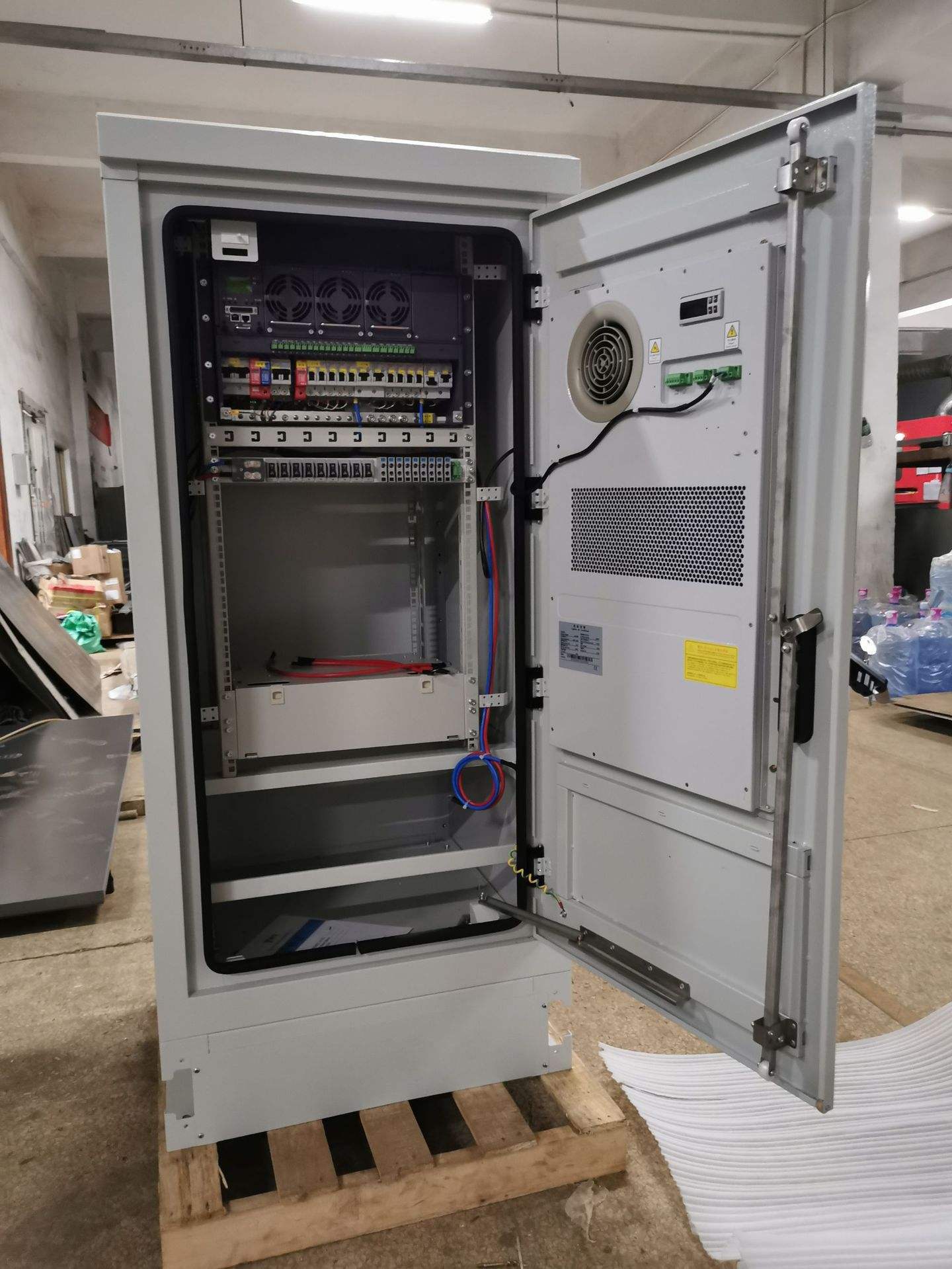 5g室外一体机柜带控制系统空调系统 5g室外网络机柜