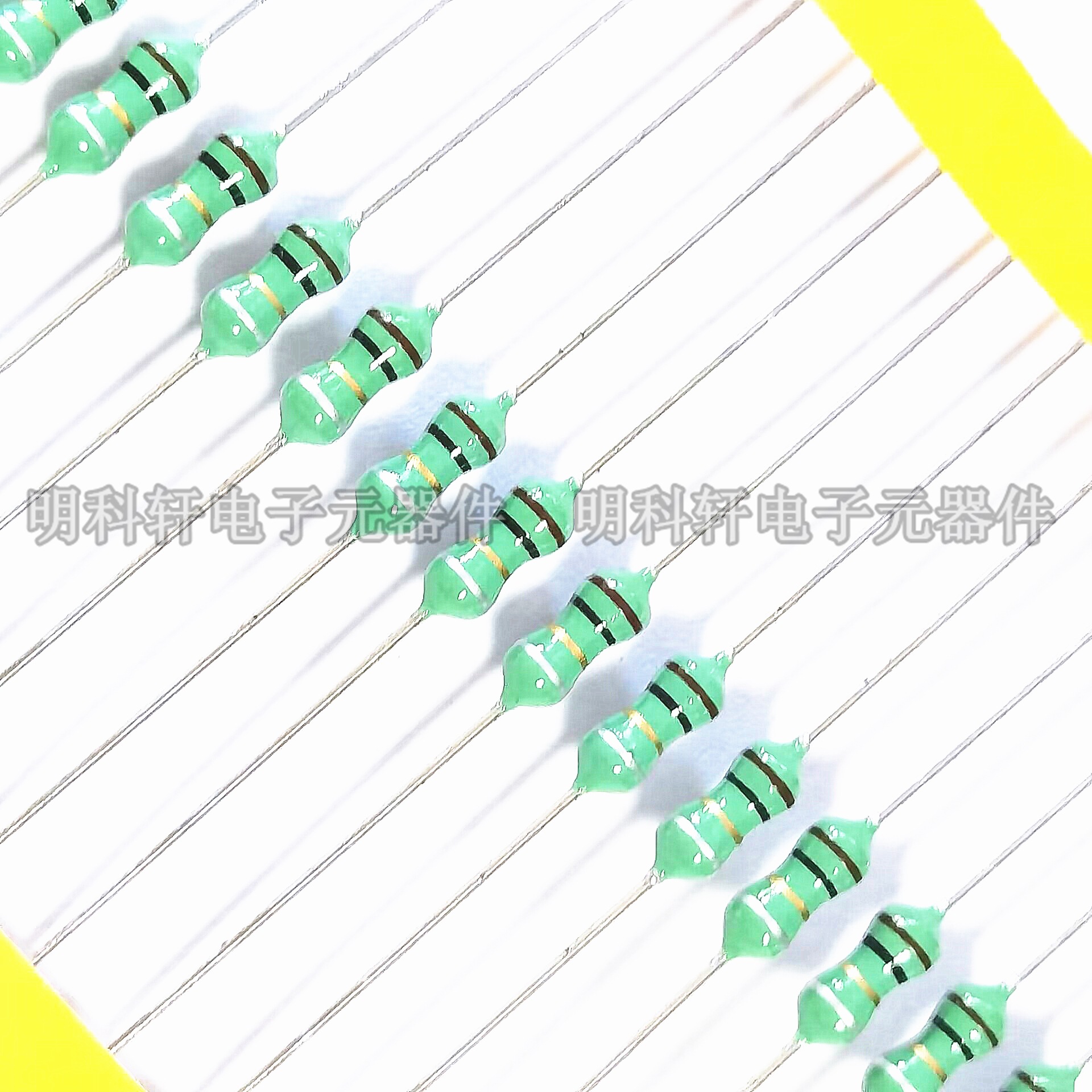 棕黑金银 1uh 0410-1r0 直插色环电感 色码电感-阿里巴巴