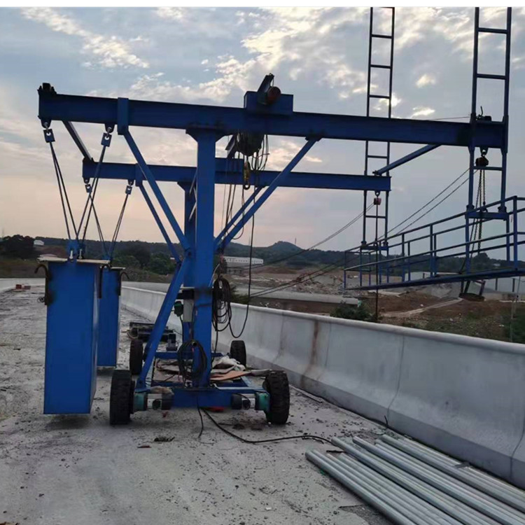 模板台车高架桥防撞台车桥梁护栏防撞墙拆装台车