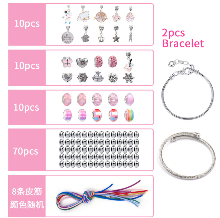 New Children's Diy Headband Bracelet Set