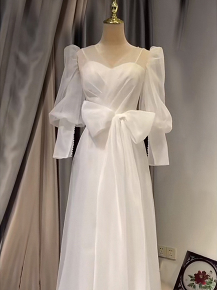 抹胸型婚纱礼服