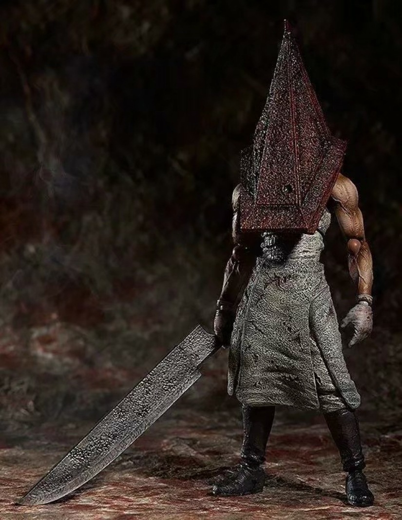 figma sp055 寂静岭 三角头 红色金字塔头 可动手办