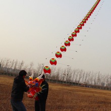 龙头蜈蚣风筝产品大型骨架结实中国龙展览龙头蜈蚣风筝机械