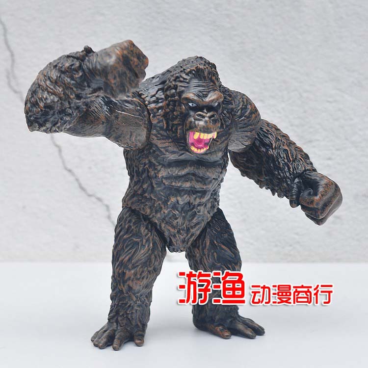 金刚骷髅岛 2款kong skull island 黑猩猩关节可动手办玩具摆件