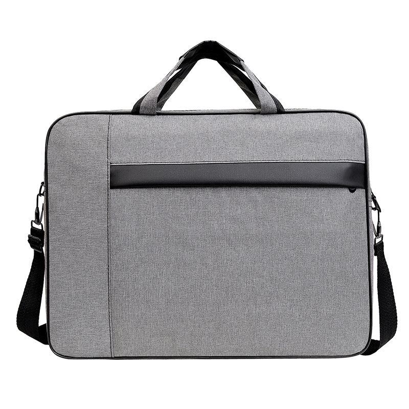 Cross-Border Notebook Bag Handbag Shoulder Crossbody Briefcase Computer Bag Custom Business Ipad Storage Bag Simple