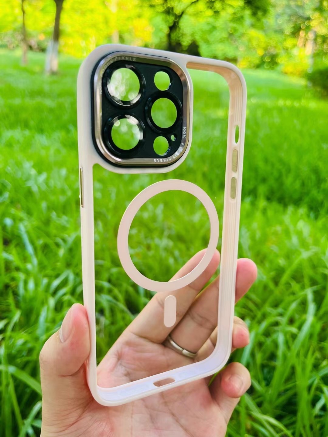 new新款魅星高清透明款 ip11 12promax 13mini,ip14 pro保护套-阿里巴