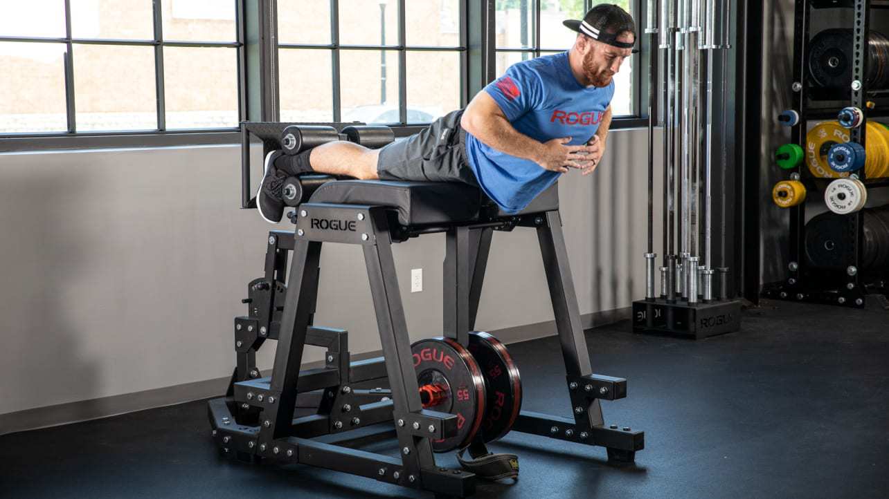 rogue重型腹背训练器 罗马椅 山羊挺身 ghd 俯卧反向抬腿 屈腿臀