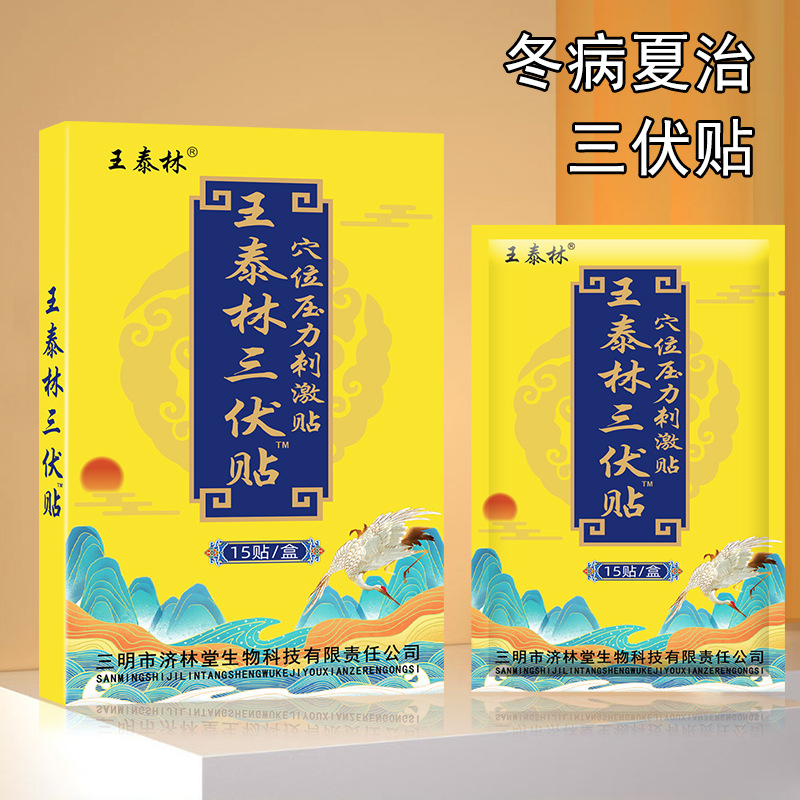 Wang Tailin Sanfu Plaster Acupuncture Point Pain Relieving Plaster Sanjiu Plaster Running Rivers and Lakes Will Sell Stall Goods E-Commerce Community One Piece Dropshipping