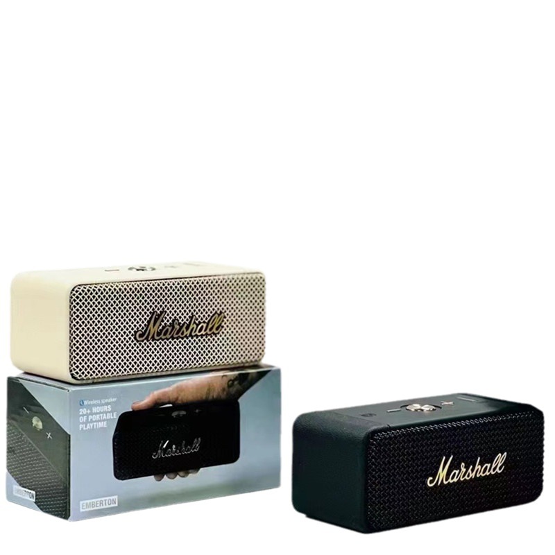 Cross-Border New Emberton Little Marshall Bluetooth Wireless Small Speaker Portable Outdoor Audio Subwoofer