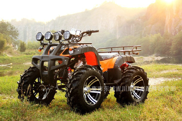 大小公牛沙滩车atv全地形四轮场地越野摩托车山地车水冷125-350cc