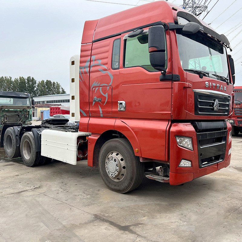 出口豪沃汕德卡cng牵引车 430马力天然气拖车头 6x4货物卡车头