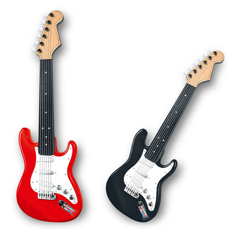 外贸热销儿童乐器电子吉他玩具六弦电吉他儿童科教音乐启蒙玩具