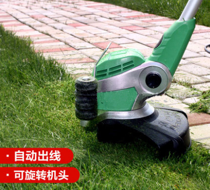 220v电动打草机贴边打草家庭用庭院用即插即用