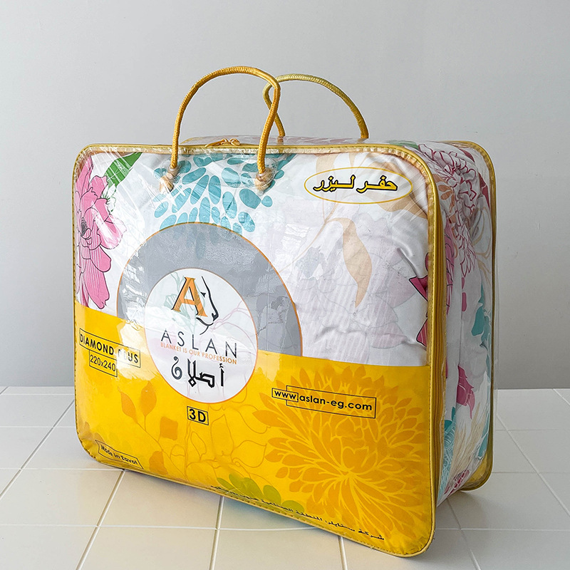 透明塑料被子包装透明pvc床上用品毛毯枕头袋