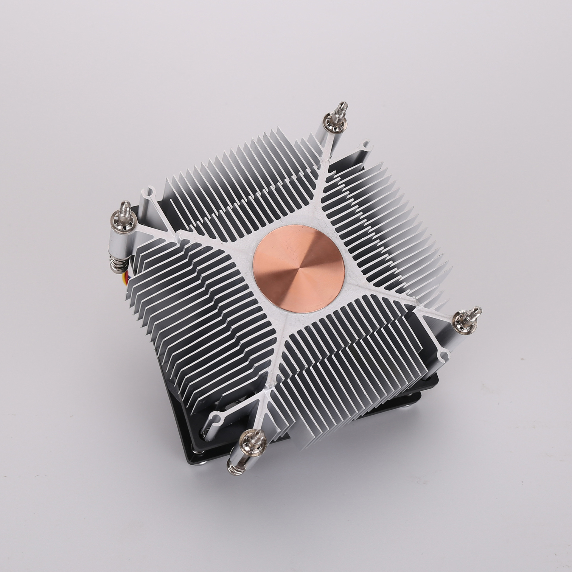 cpu散热器115x台式电脑酷睿cpu散热片风扇液压轴承静音i3奔腾