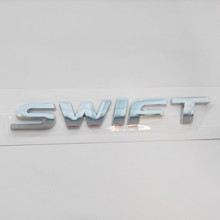 汽车字母贴SWIFT ABS电镀车标英文字母车贴标