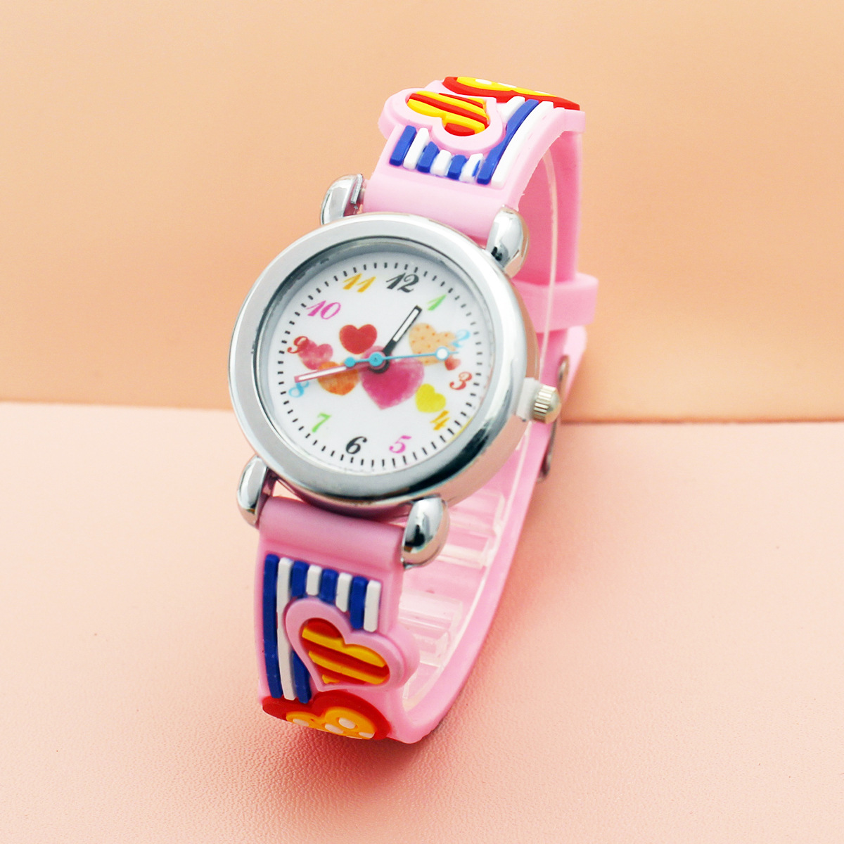 Love Cartoon Children Watch Cute Student Elementary School Girl Girls' Manufacturer Watch Kindergarten