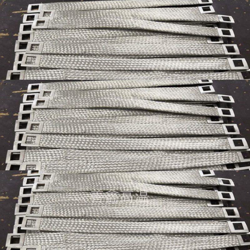 压铜管铜编织带导电带铜编织线软连接