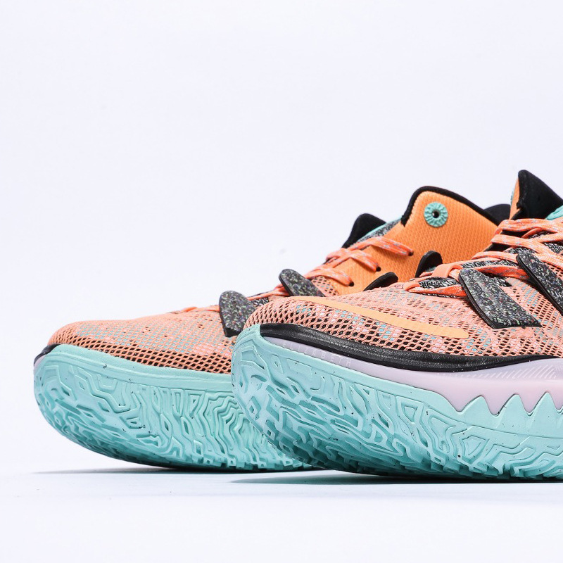 莆田鞋 黑橙绿篮球鞋 玩转未来全明星欧文7男鞋透气运动鞋货源